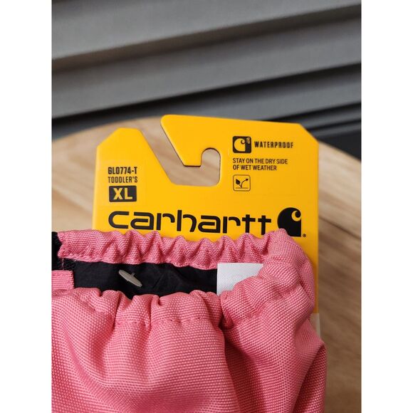 Carhartt Toddler Girl Mittens – Waterproof & Insulated, Size XL, Pink - Picture 4 of 7